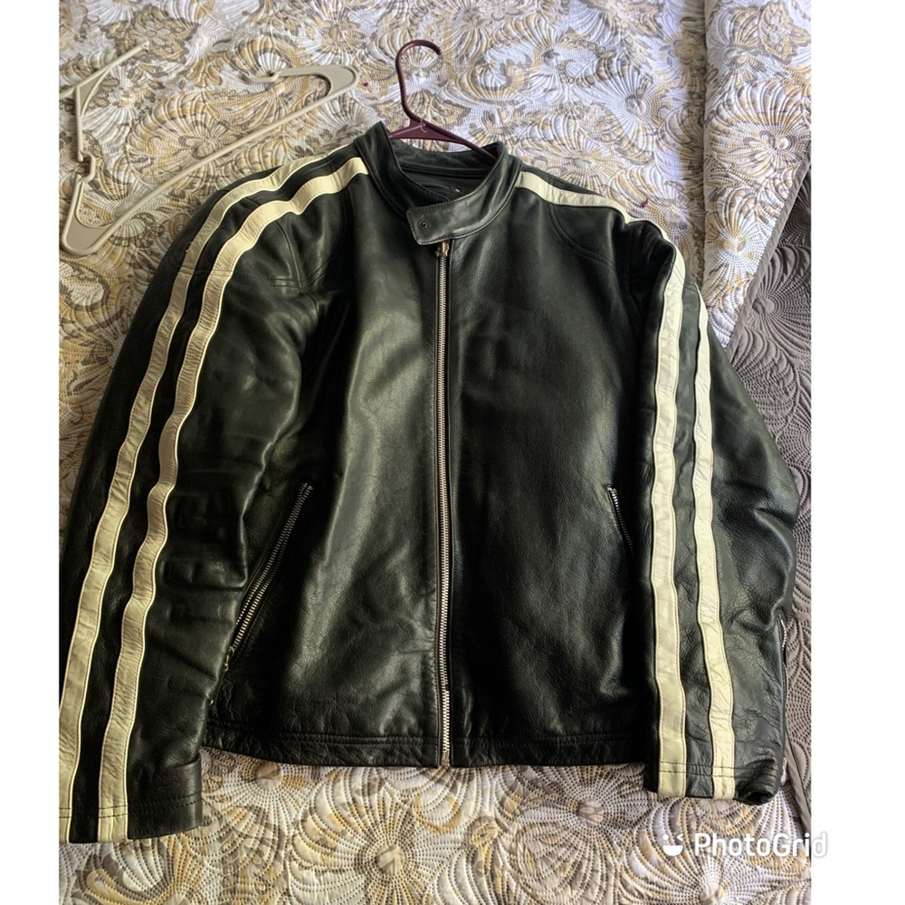 Wilson leather medium biker jacket